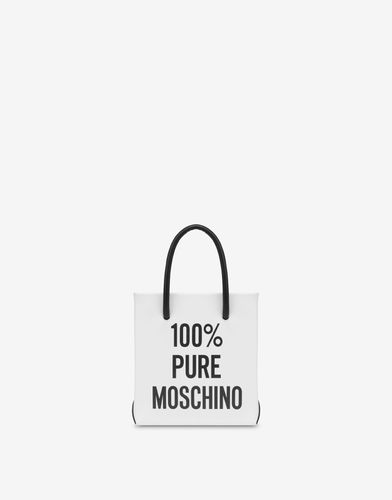 Mini Bag Aus Kalbsleder 100% Pure - Moschino - Modalova