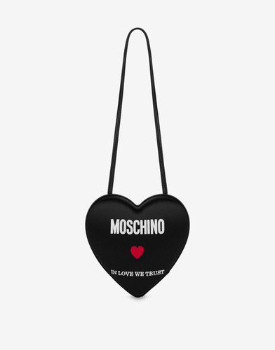 Heartbeat Bag A Spalla In Love We Trust - Moschino - Modalova