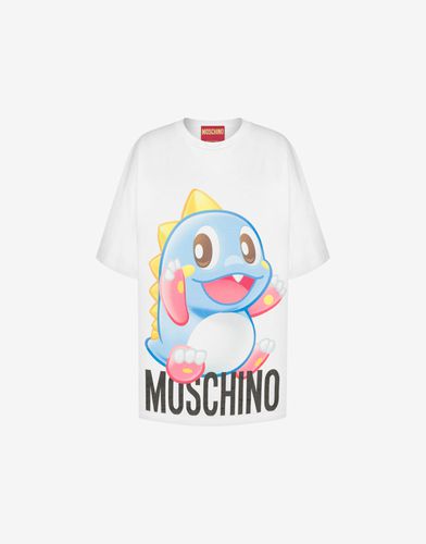 Camiseta «oversize» Bubble Booble - Moschino - Modalova