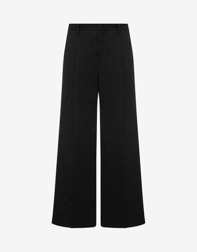 Hose Aus Stretch-gabardine - Moschino - Modalova