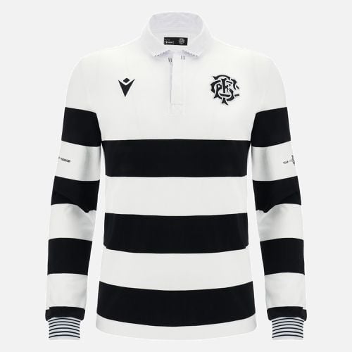 Barbarians 2023/24 long sleeve cotton shirt - Macron - Modalova