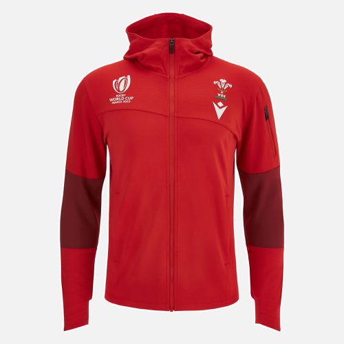 Rugby World Cup 2023 Welsh Rugby athleisure anthem jacket - Macron - Modalova