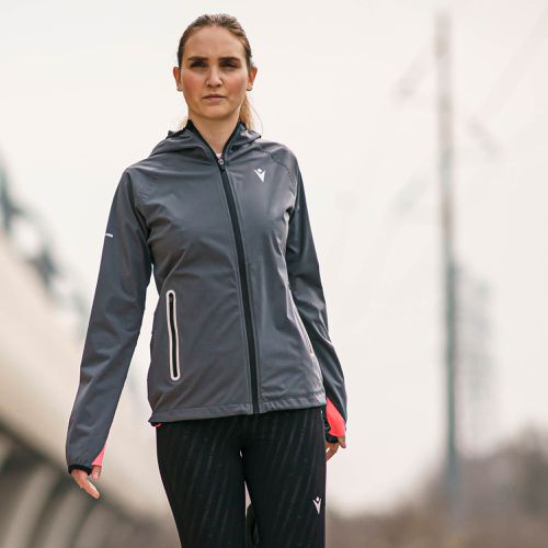 Cleo women's running rain jacket - Macron - Modalova