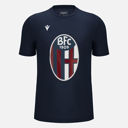 Bologna FC 1909 2022/23 adults' fan line navy t-shirt - Macron - Modalova