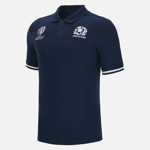 Rugby World Cup 2023 Scotland Rugby adults' official polycotton polo - Macron - Modalova