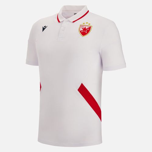 Red Star Belgrade 2022/23 adults' travel polo shirt - Macron - Modalova