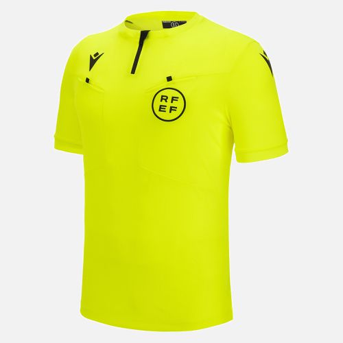 Comité Técnico de Árbitros 2022/24 referee neon yellow shirt - Macron - Modalova