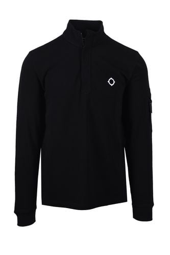 Ls Funnel Neck Polo Jet Size: SIZE 2XL - Ma.Strum - Modalova