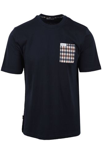 Active Club Check Pocket T-shirt Size: SIZE L - Aquascutum - Modalova