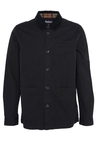 Cole Overshirt Black Size: SIZE M - Barbour - Modalova