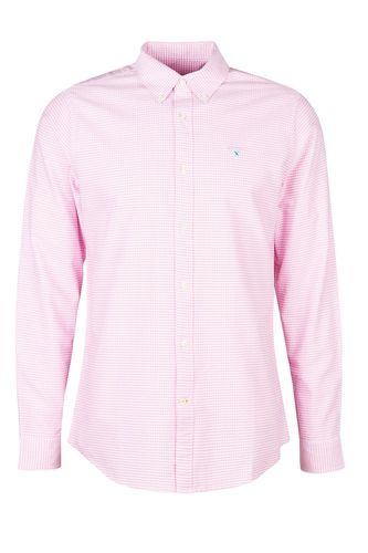 Gingham Oxtown Shirt Pink Size: SIZE L - Barbour - Modalova