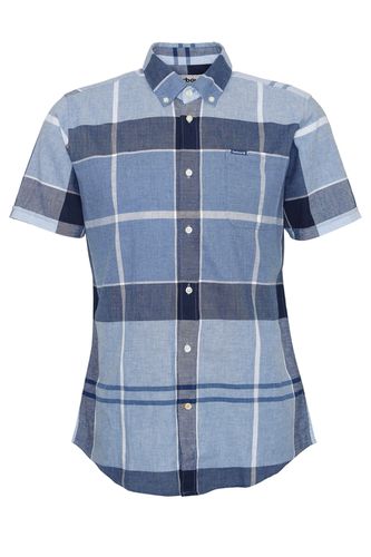 Doughill Ss Shirt Berwick Blue Size: SIZE M - Barbour - Modalova