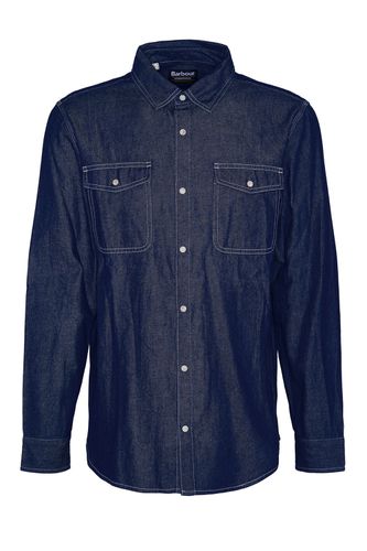 Terence Denim Shirt Indigo Size: SIZE M - Barbour International - Modalova