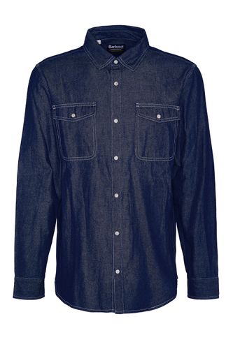 Terence Denim Shirt Indigo Size: SIZE XL - Barbour International - Modalova