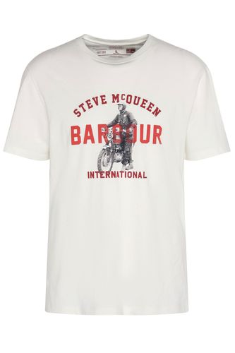 Speedway Tee Whisper Size: SIZE L - Barbour International - Modalova