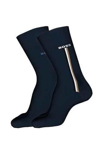 Boss 2pack Rs Iconic Socks Dark Blue Size: 6-8 (39-42 - BOSS Accessories - Modalova