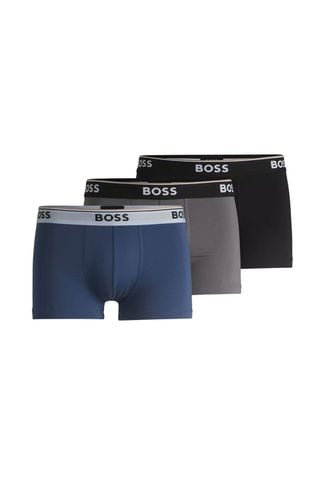 Boss 3p Trunk Boxer Short Blue/grey/black Size: SIZE - BOSS Accessories - Modalova