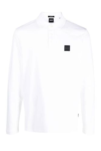 Boss Pado 08 Long Sleeved Polo Shirt Size: SIZE M - BOSS Black - Modalova