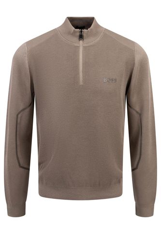 BOSS Boss Zhine Half Zip Knitwear Light Pastel Size: SIZE - BOSS Green - Modalova