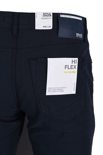 Chuck Cotton Jeans Navy Size: 36W30L - Brax - Modalova