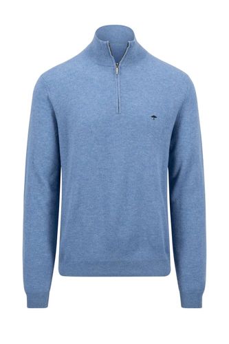 Fynch -hatton Troyer Half Zip Knitwear Cloud Size: S - Fynch-Hatton - Modalova