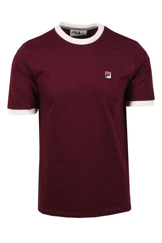 Marconi Essential Ringer Tee Windsor Wine/Gardenia Size: - Fila Vintage - Modalova