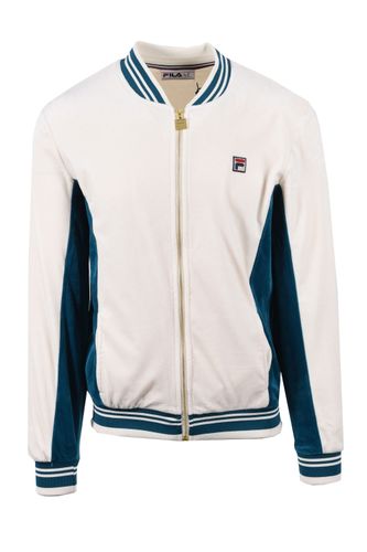 Miguel Track Jacket Gardenia/Deep Lagoon Size: SIZE M - Fila Vintage - Modalova