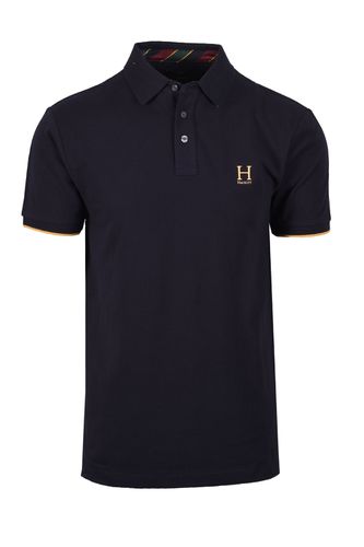 H Logo Polo Midnight Size: SIZE M - Hackett - Modalova