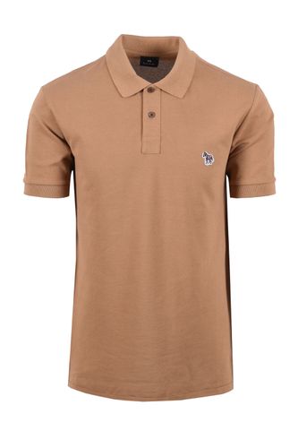 Reg Fit SS Polo Zebra Camel Size: SIZE M - Paul Smith - Modalova