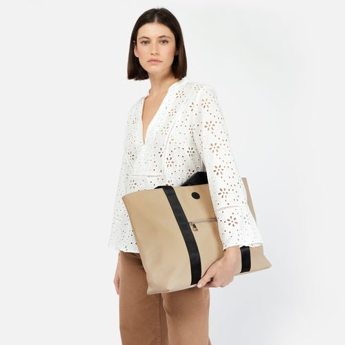 Austeru bolso shopper grande en nylon con bolsillo para tablet - MISAKO - Modalova
