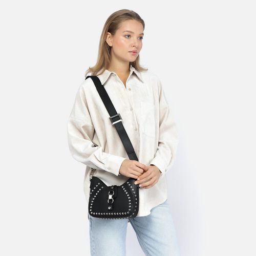 Maui bolso bandolera pequeño con detalles metálicos - MISAKO - Modalova