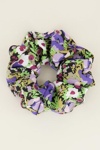 Lilac floral print scrunchie | - My jewellery - Modalova