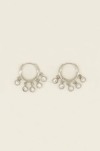 Ohrringe mit kleinen transparenten Steinen | - My jewellery - Modalova