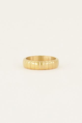 Iconic schmaler Ring mit Rippung | - My jewellery - Modalova