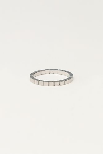 Minimalistischer Ring mit Vierecken | - My jewellery - Modalova