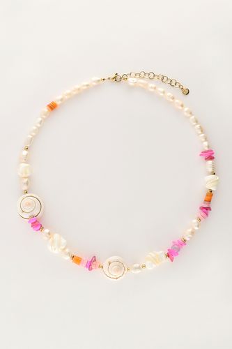 Perlenkette mit rosa Perlen und Muscheln | - My jewellery - Modalova
