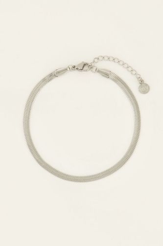 Minimalistisches Armband mit flachen Gliedern | - My jewellery - Modalova