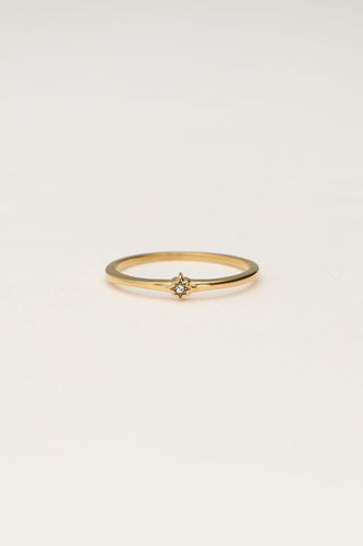 Minimalistischer Ring mit Strasssteinen | - My jewellery - Modalova