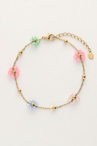 Armband mit Tupfen und pastellfarbenen Blumen | - My jewellery - Modalova