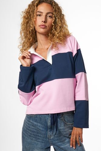 Polo rayé bleu-rose | My Jewellery - My jewellery - Modalova