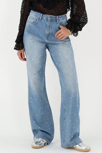 Weite Jeans mitÖsen&Nieten | - My jewellery - Modalova