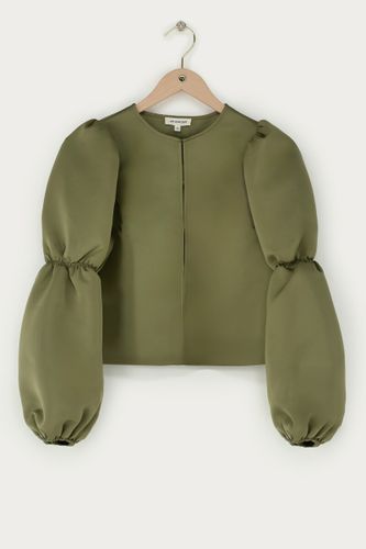 Top satiné à manches bouffantes | - My jewellery - Modalova