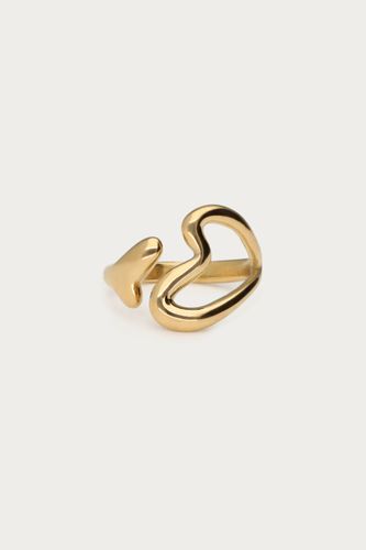 Statement-Ring zwei Herzen | - My jewellery - Modalova