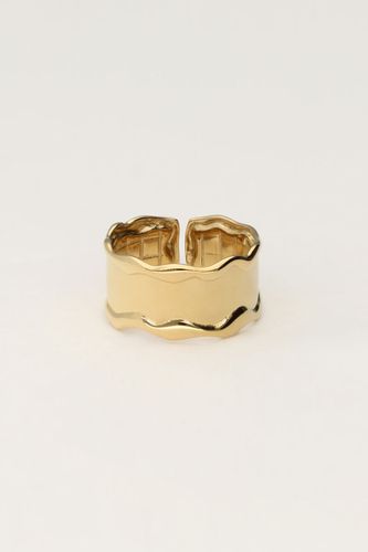 Statement-Ring mit Wellenstruktur | - My jewellery - Modalova