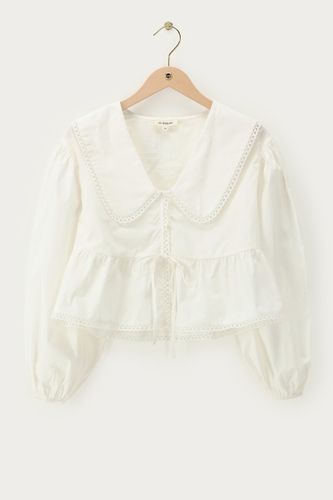 Bluse mit Schößchen und Schleife | - My jewellery - Modalova