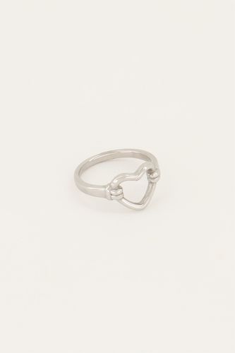 Shapes Ring mit offenem Herz | - My jewellery - Modalova