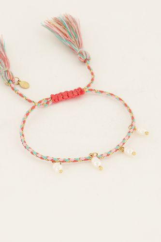 Souvenir mehrfarbiges Flechtarmband mit Perlen | - My jewellery - Modalova