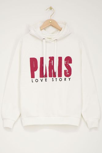 Weißer Hoodie"Paris Love Story"| - My jewellery - Modalova