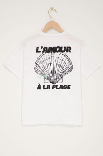 T-Shirt mit schwarzem''L'amour a la plage'' - My jewellery - Modalova