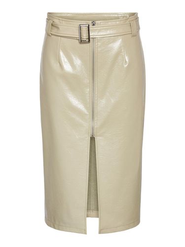 Long Faux Leather Skirt - Noisy May - Modalova